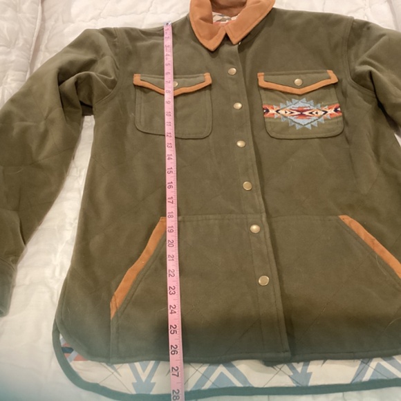 Double D Ranch Jacket with Aztec Design - Picture 6 of 8